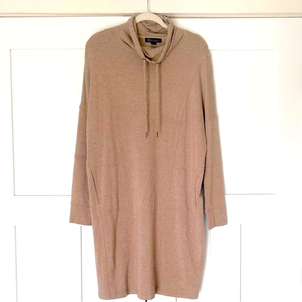 118. Renuar Hoodie Sweatshirt Dress with pockets